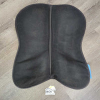 Memory Foam Half Pad *gc, clean, rubs, stains, dusty & faded edges
