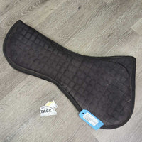 Shimmable MicroSuede & Mesh Jumper Half Pad *gc, dusty, hairy, rubbed edges
