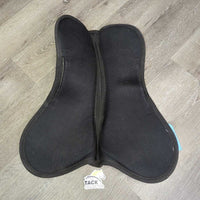Shimmable MicroSuede & Mesh Jumper Half Pad *gc, dusty, hairy, rubbed edges
