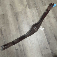 Padded Sm Belly Girth, carabiner, x2 els *vgc, clean, stiff, dry, mnr dirt, hair, residue, \creases, scuff

