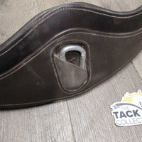Padded Sm Belly Girth, carabiner, x2 els *vgc, clean, stiff, dry, mnr dirt, hair, residue, \creases, scuff
