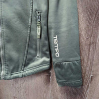 High Neck Jacket, Zipper *vgc, rubbed & pilly cuffs, clumpy, older
