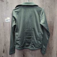 High Neck Jacket, Zipper *vgc, rubbed & pilly cuffs, clumpy, older
