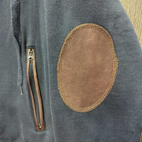 Hvy Sweatshirt Jacket, Zipper *gc, faded, clumpy
