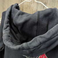 Hvy Sweatshirt Jacket, Zipper *gc, faded, clumpy
