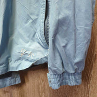 Light Rain Jacket, Mesh Lining, Zip off Hood, Zipper *gc/fair, rubs, pills, frays, snags, No wpf
