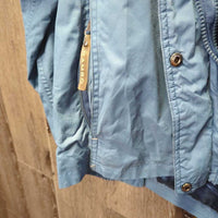 Light Rain Jacket, Mesh Lining, Zip off Hood, Zipper *gc/fair, rubs, pills, frays, snags, No wpf
