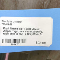 Soft Shell Jacket, Zipper *vgc, mnr seam puckers, rubs, pills & fluffs
