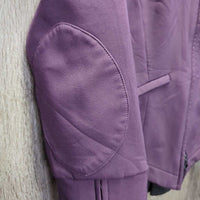 Soft Shell Fleece Lined Short Riders Jacket, Zip, Zipper Hood "Cavalia" *vgc, hairy, seam puckers
