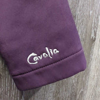 Soft Shell Fleece Lined Short Riders Jacket, Zip, Zipper Hood "Cavalia" *vgc, hairy, seam puckers
