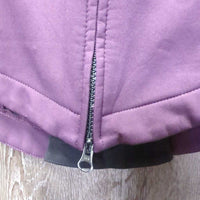 Soft Shell Fleece Lined Short Riders Jacket, Zip, Zipper Hood "Cavalia" *vgc, hairy, seam puckers
