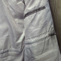Puffy Jacket, Hood, Zipper *gc/fair, vclumpy, repair, cuff stains, older
