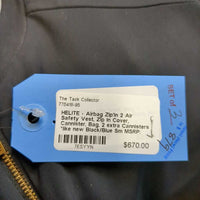 Air Safety Vest, Zip In Cover, Bag, 3 Cannisters, Allan Key, Manual *like new
