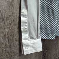 LS Show Shirt, Snap Collar *vgc, puckers, older?
