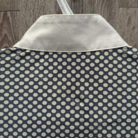 LS Show Shirt, Snap Collar *vgc, puckers, older?
