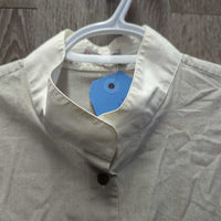 LS Show Shirt, snap Collar *gc, older, seam puckers, crinkles
