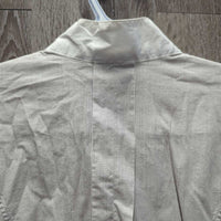 LS Show Shirt, snap Collar *gc, older, seam puckers, crinkles
