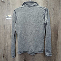 LS Shirt, 1/3 Zip Up *vgc, seam rubs, older
