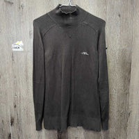 High Collar Long Sweater *vgc, mnr rubs, pills & hair
