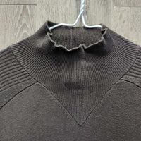 High Collar Long Sweater *vgc, mnr rubs, pills & hair
