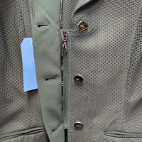 Mesh Show Jacket, zipper, buttons *xc
