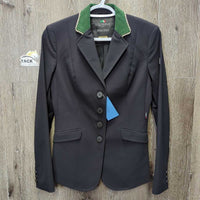 CUSTOM Technical Show Jacket, buttons, piping, microsuede collar *xc, mnr Collar edge rubs

