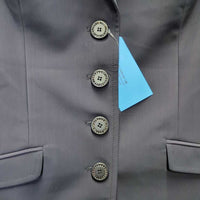 CUSTOM Technical Show Jacket, buttons, piping, microsuede collar *xc, mnr Collar edge rubs
