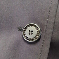 CUSTOM Technical Show Jacket, buttons, piping, microsuede collar *xc, mnr Collar edge rubs
