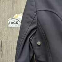 CUSTOM Technical Show Jacket, buttons, piping, microsuede collar *xc, mnr Collar edge rubs
