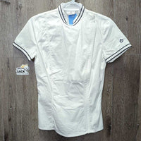 SS Show Shirt, Side Zipper *vgc, seam puckers, crinkles
