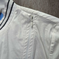 SS Show Shirt, Side Zipper *vgc, seam puckers, crinkles
