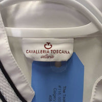SS Show Shirt, Side Zipper *vgc, seam puckers, crinkles
