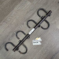 4 Prong Bridle Hook *fair, clean, rubbed, bubbled, scuffed, rusted
