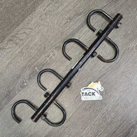 4 Prong Bridle Hook *fair, clean, rubbed, bubbled, scuffed, rusted
