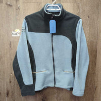 Fleece Jacket, Zipper *gc, clumpy, older
