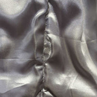 Microsuede Quilt Vest< Zipper *xc/vgc, clean, older, mnr lining snags
