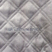 Microsuede Quilt Vest, Zipper *gc/vgc, older, threads, lining: mnr rubs, runs & snags
