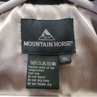 Microsuede Quilt Vest, Zipper *gc/vgc, older, threads, lining: mnr rubs, runs & snags
