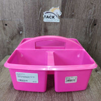 Plastic Grooming Tote, tag *like new, mnr warp
