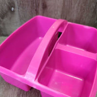 Plastic Grooming Tote, tag *like new, mnr warp
