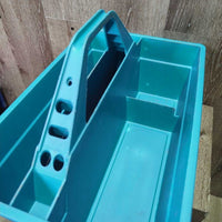 Plastic Grooming Tote *vgc, mnr dirt, residue, scuffs, scratches
