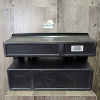 Plastic Grooming Tote *vgc, mnr dirt, residue, scuffs, scratches
