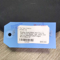 Front Riser Half Pad, 2x Thin Front Shims *vgc, clean, mnr hair & rubbed/faded edges
