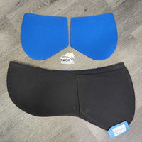 Front Riser Half Pad, 2x Thick Front Shims *vgc, clean, mnr hair & rubbed/faded edges

