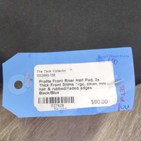 Front Riser Half Pad, 2x Thick Front Shims *vgc, clean, mnr hair & rubbed/faded edges
