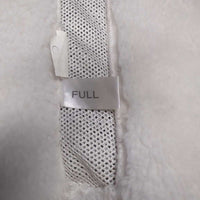 Fleece Micro Suede Half Pad, Spine Free Mesh *gc, clean, stains, puckers
