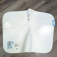 Quilt Jumper Baby Pad "RMSJ Champ" *gc, clean, puckers, mnr stains, rubs & pills
