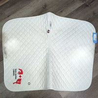 Quilt Jumper Baby Pad "Show Jumping Canada" *gc, clean, stains, dingy, rubs, v.puckered

