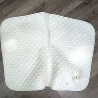 Quilt Jumper Baby Pad "Show Jumping Canada" *gc, clean, stains, dingy, rubs, v.puckered

