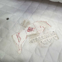 Quilt Jumper Baby Pad "Show Jumping Canada" *gc, clean, stains, dingy, rubs, v.puckered
